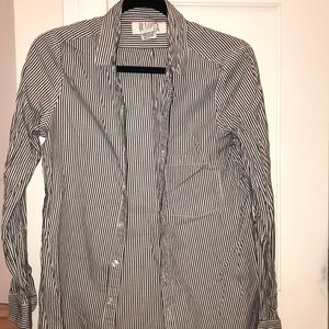 **3 for $20**BB Dakota Black and white button down